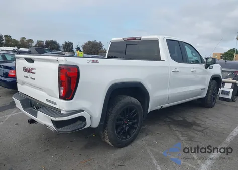 2021 GMC Sierra 1500 4Wd Standard Box Elevation from USA, damaged, VIN 1GTV9CETXMZ192870
